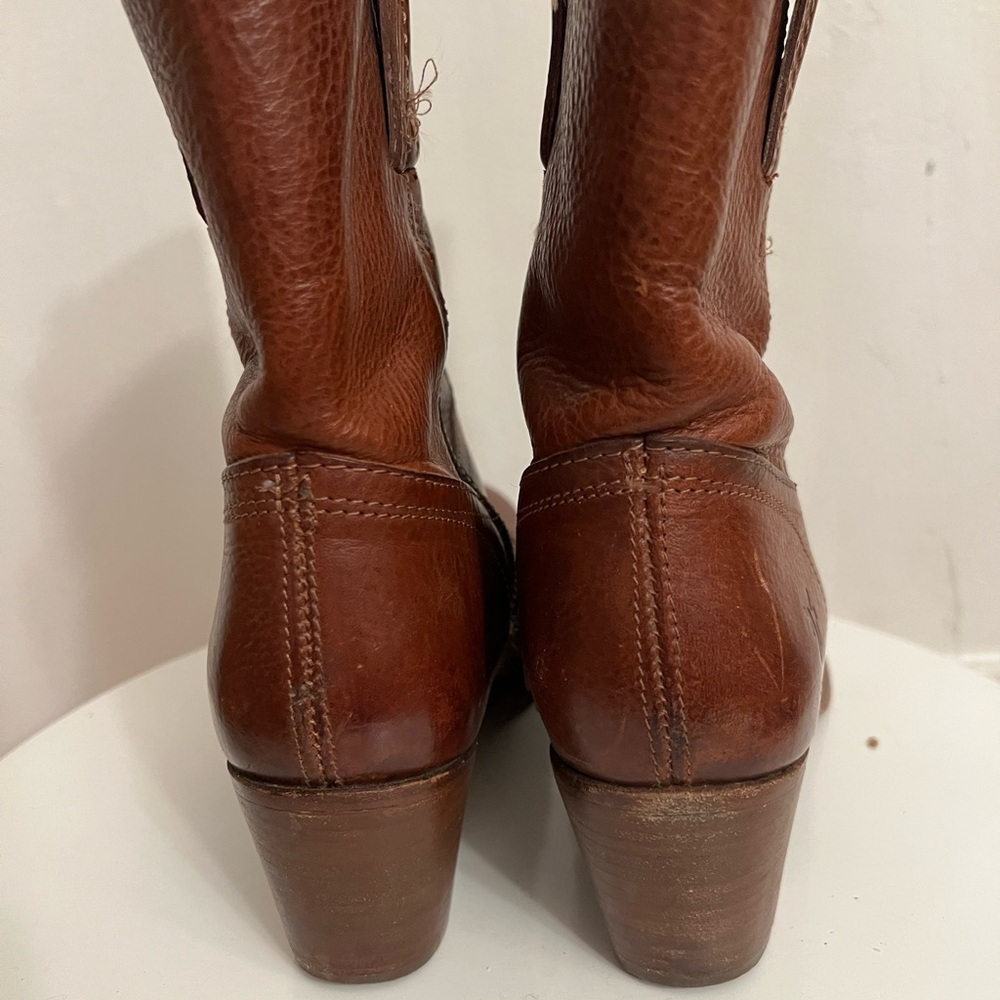 Frye Jean leather short boots. Size 8.5. - Picture 5 of 8